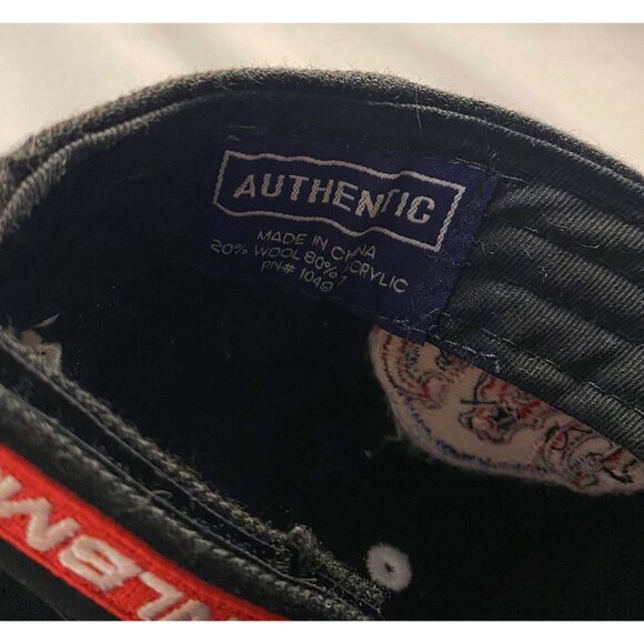 #4640 American Giants Chicago NLBM hat/cap black snap back Billings autographe - Picture 5 of 8